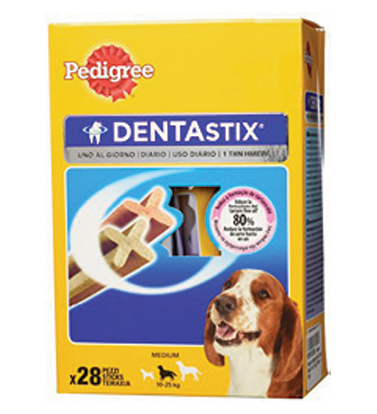 PEDIGREE DENTASTIX R.MEDIANAS +10KG 720G