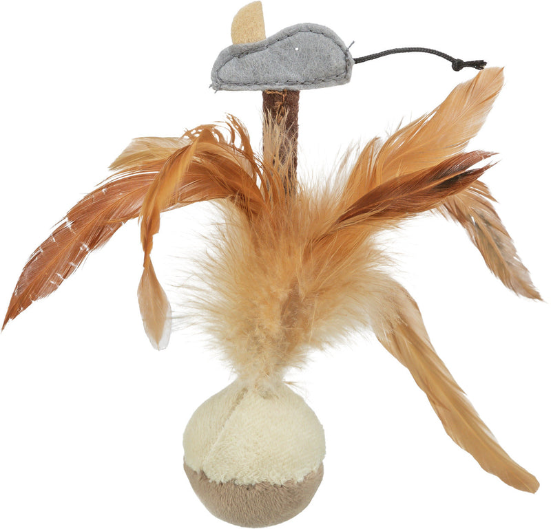 BOLA CON PLUMAS SIEMPRE EN PIE