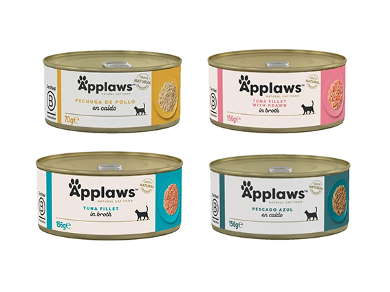 APPLAWS CAT LATA 156GR VARIOS SABORES