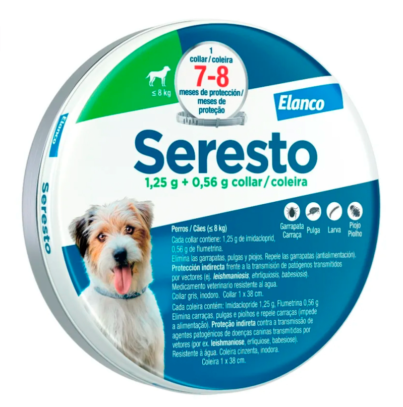 SERESTO COLLAR PARA PERROS -8KG