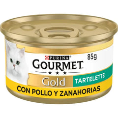 GOURMET GOLD TARTELETTE POLLO Y ZANAHORIA 85GR