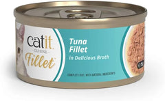 CATIT CUISINE FILLET DE ATUN EN CALDO  MULTIPACK 12X75GR