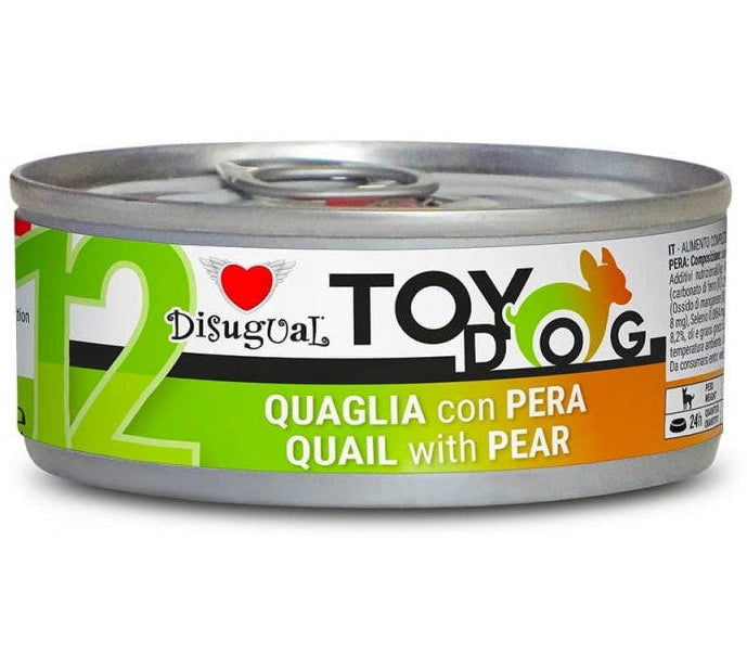 TOY DOG WET CODORNIZ Y PERA 85G