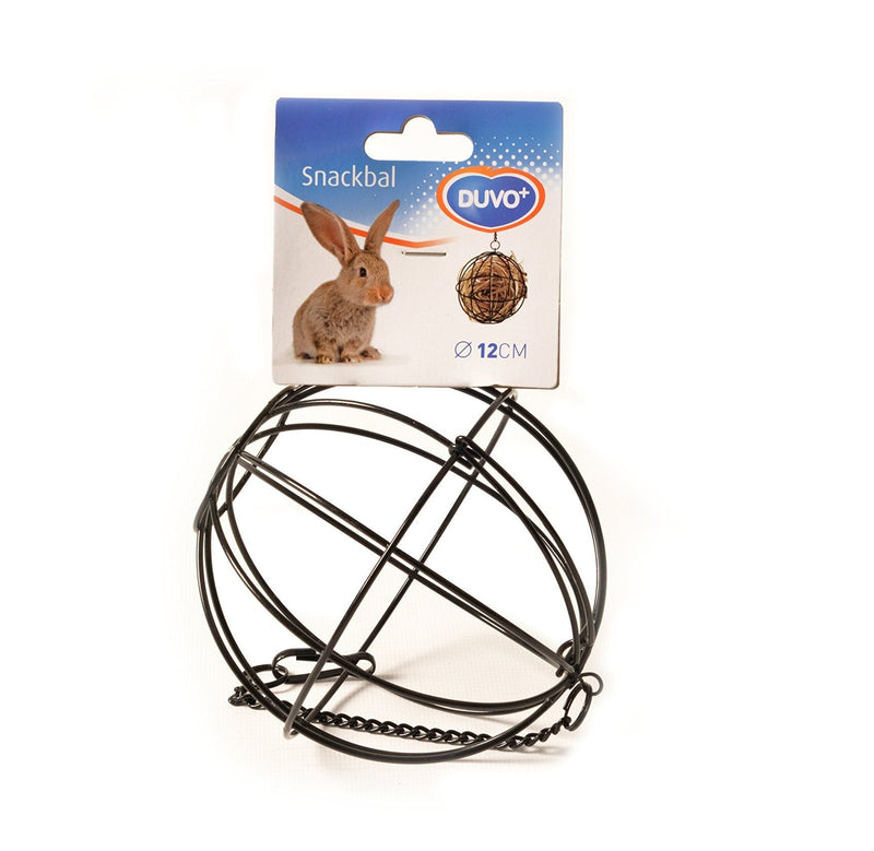 DUVO BOLA METÁLICA SNACK ROEDOR 12cm