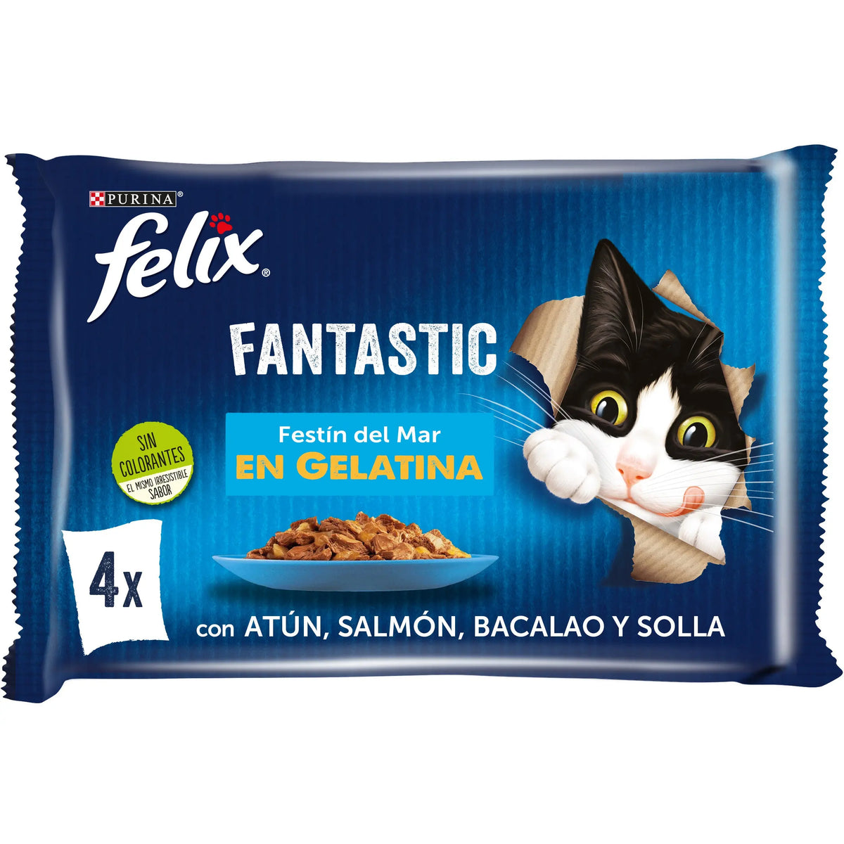 Agail FELIX AGAIL GELATINA SELECCIÓN PESCADOS 4X85GR