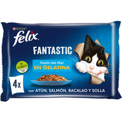 FELIX AGAIL GELATINA SELECCIÓN PESCADOS 4X85GR