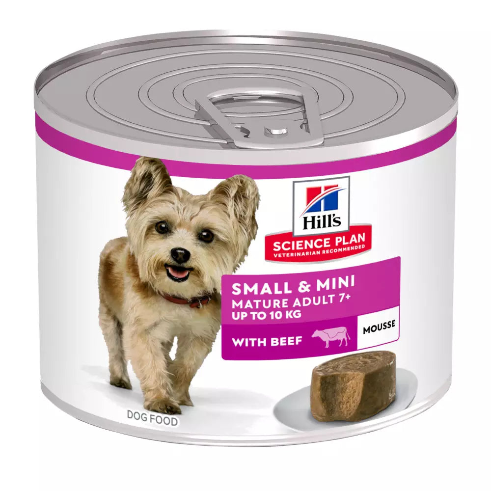 HILL´S CANINE MATURE ADULT MOUSSE S&M TERNERA 200GR