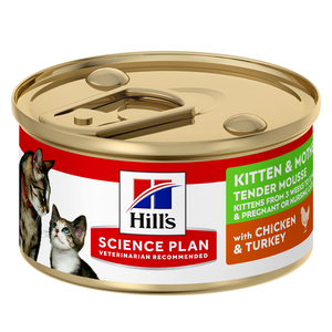 HILL´S FEL KITTEN&MOTHER MOUSSE 85GR