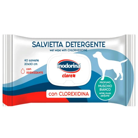 INODORINA TOALLITA CLOREX MUSCHIO BIANCO 40 PZ