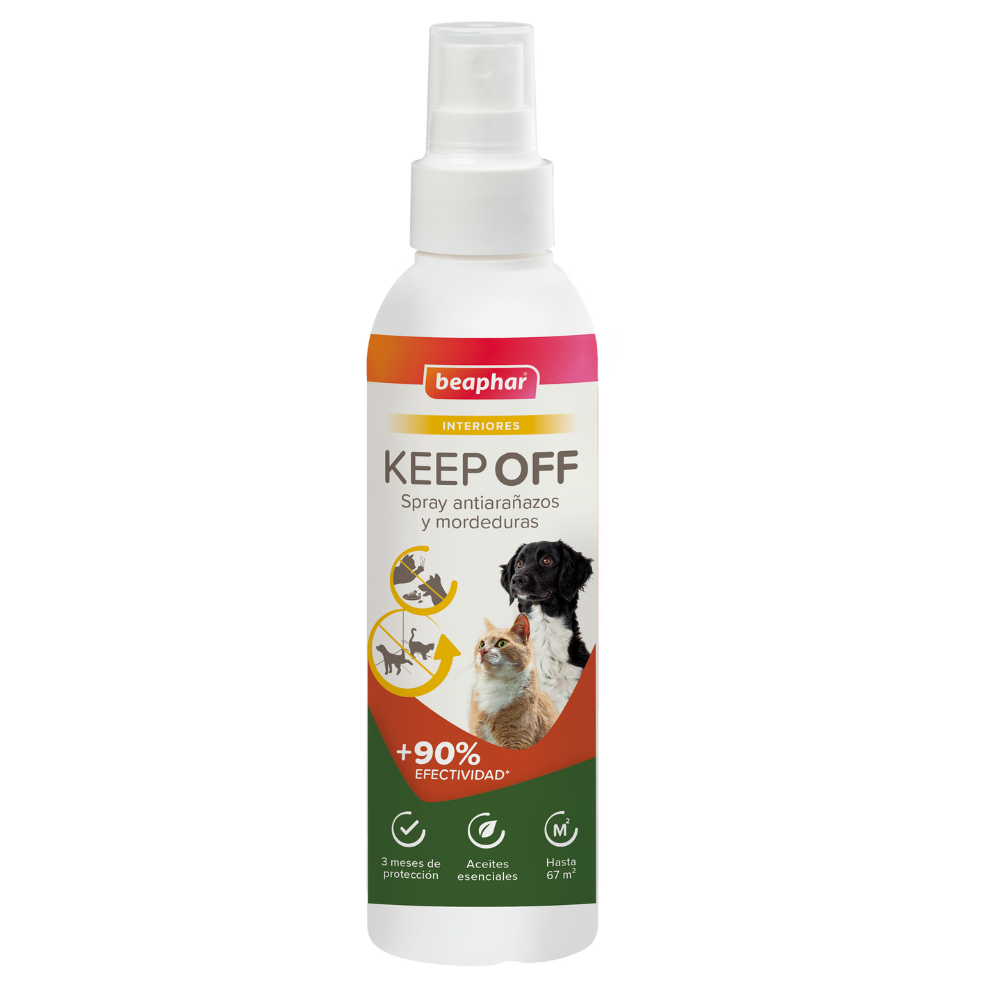 KEEP OFF SPRAY EDUCADOR INTERIORES PERROS Y GATOS 200ML