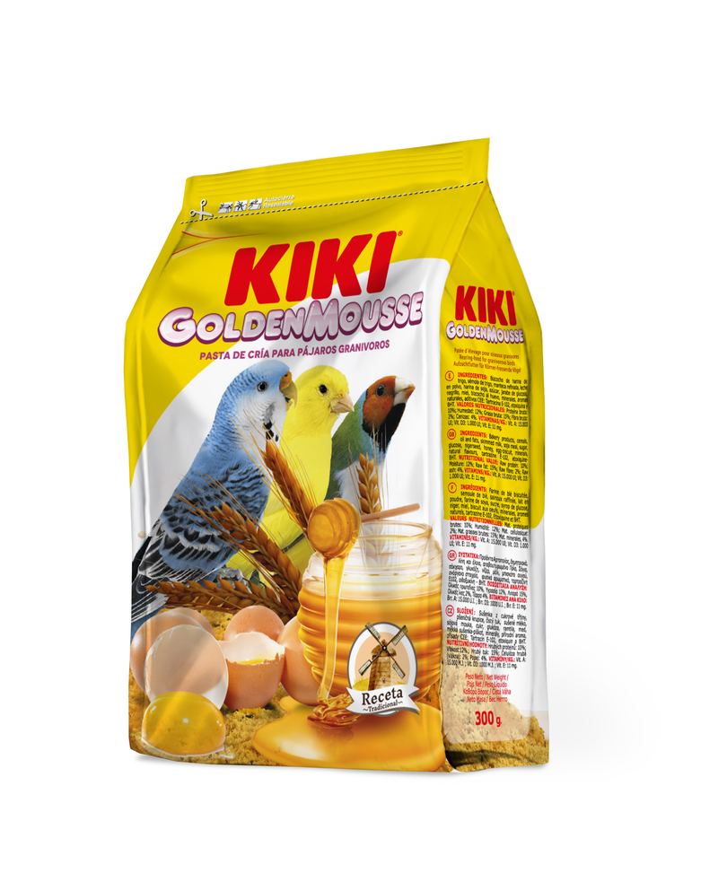 KIKI GOLDEN MOUSSE AMARILLO 300G