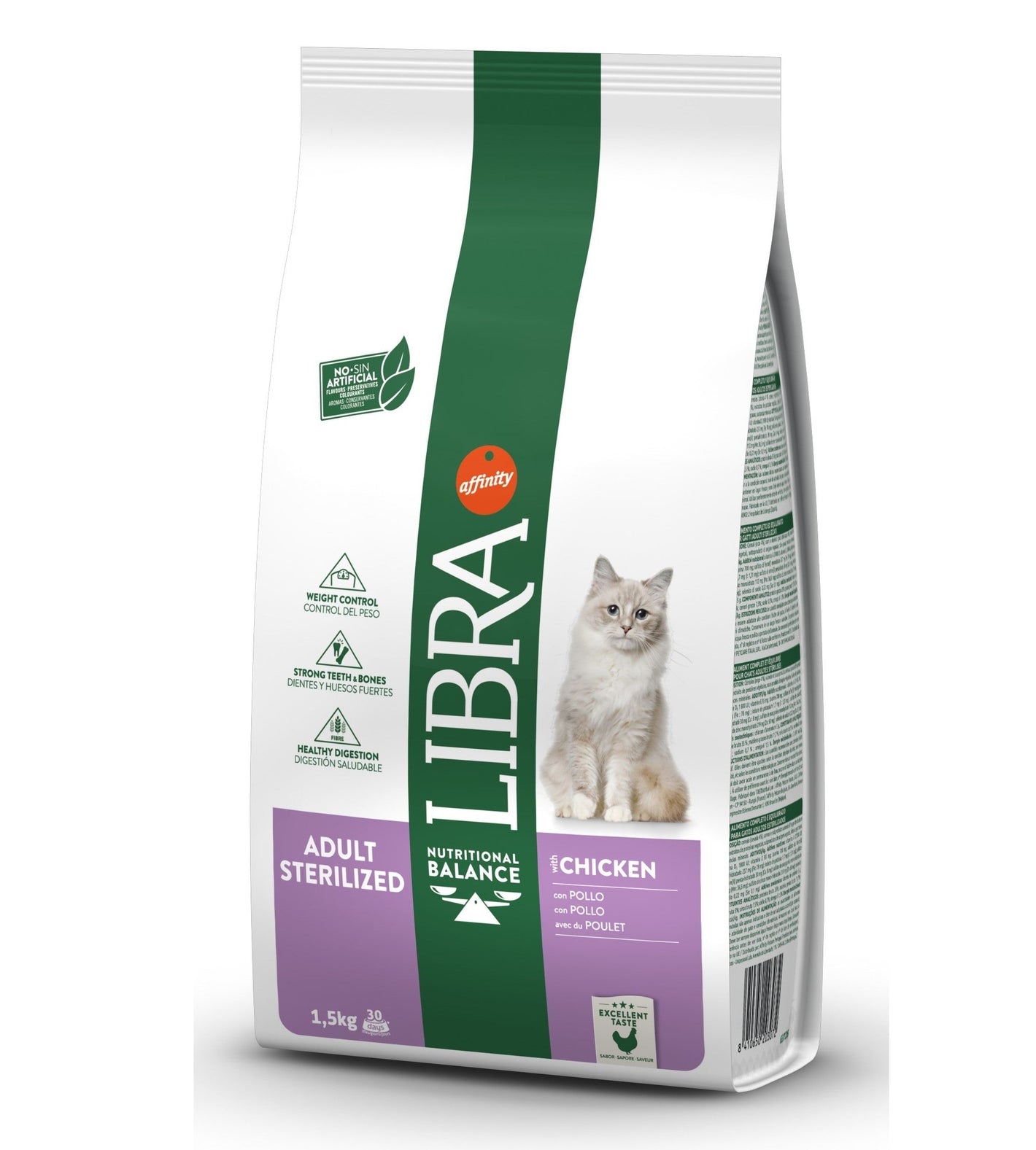 LIBRA CAT STERILIZED.3 KG
