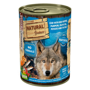 NGD BACALAO CON PIMIENTO ROJO/CALABAZA/ACEITE OLIVA/PATATA/TOMILLO 390GR