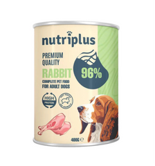 NUTRIPLUS PERROS COMIDA HUMEDA CONEJO 400GR