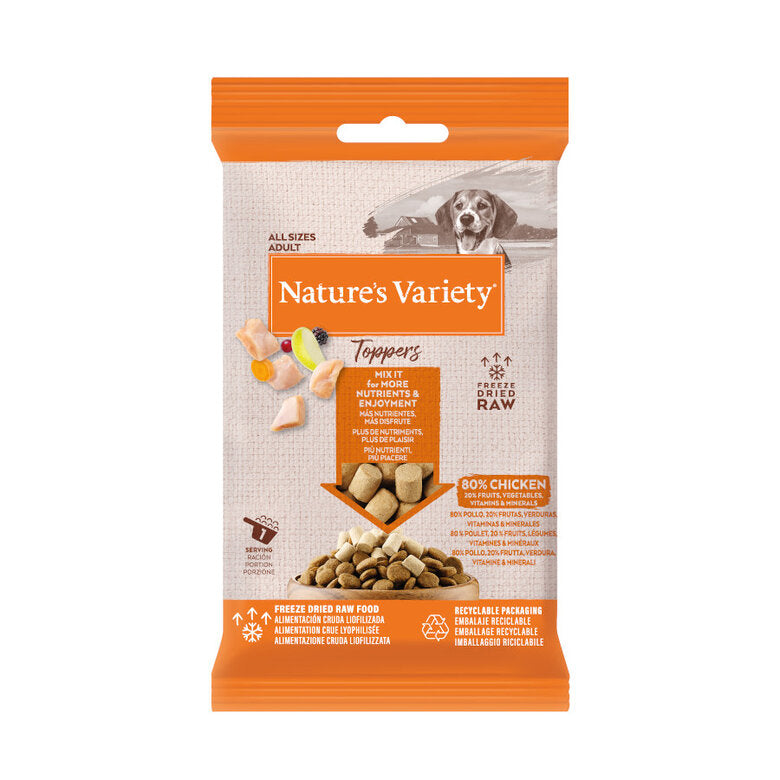 NVD FD TOPPERS CHICKEN 120GR