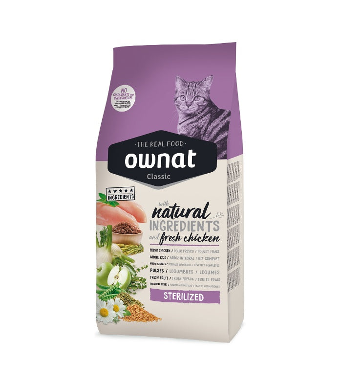 OWNAT CLASSIC CAT STERILIZED 4KG