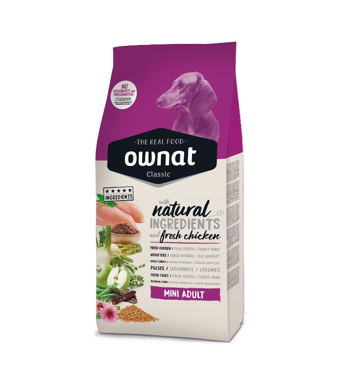 OWNAT CLASSIC DOG MINI ADULT 8KG