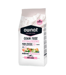 OWNAT HYPO DOG GRAIN FREE MINI LAMB 3KG
