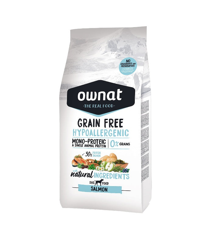 OWNAT HYPO DOG GRAIN FREE SALMON 3KG