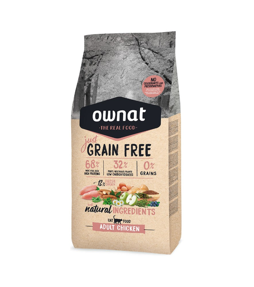 OWNAT JUST CAT GRAIN FREE ADULT 3KG