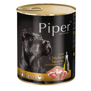 PIPER WITH CHICKEN HEARTS AND BROWN RICE 800GR