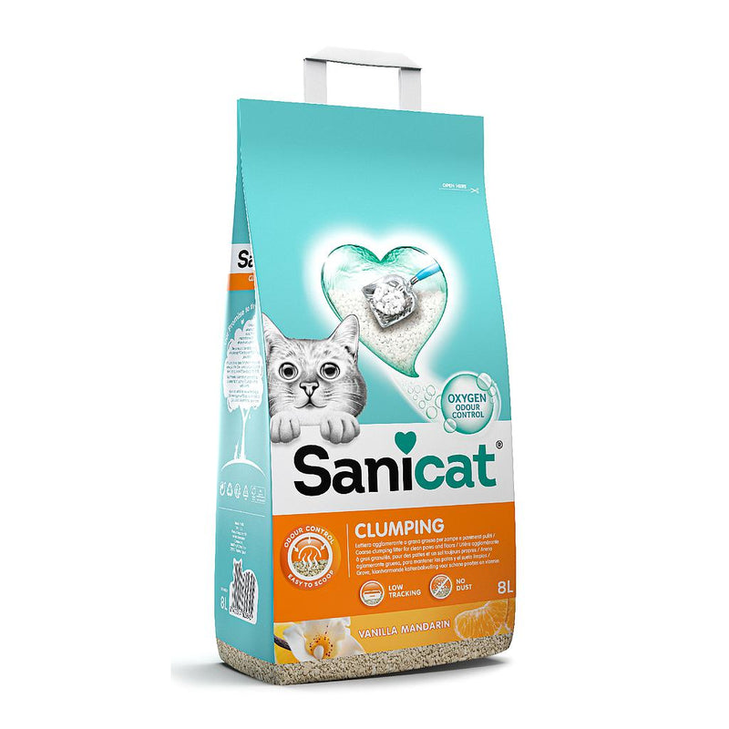 SANICAT CLUMPING DUO 8L (CON OLOR)