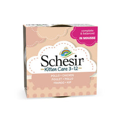SCHESIR CAT MOUSSE KITTEN POLLO 85GR