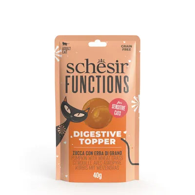 SCHESIR CAT TOPPER CALABAZA 40GR
