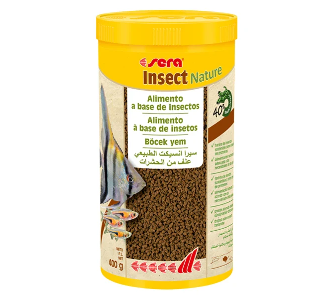 SERA INSECT NATURE 1.5MM 1000ML 400GR