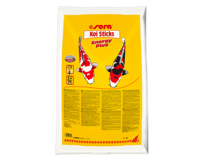 SERA POND STICKS ENERGY PLUS 5KG ROJO