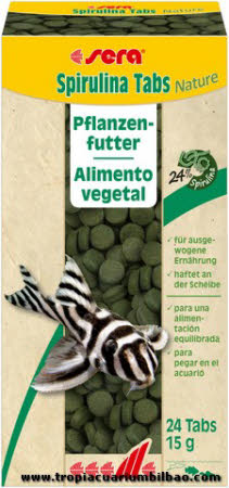SERA SPIRULINA TABS. 24 TB