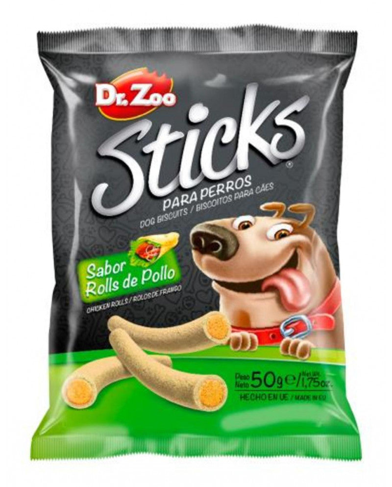 STICKS ROLL POLLO 50GR