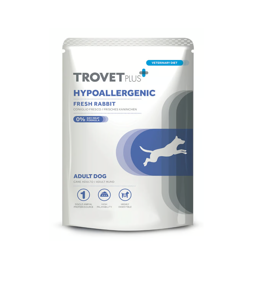 TP POUCH DOG HYPOALLERGENIC RABBIT