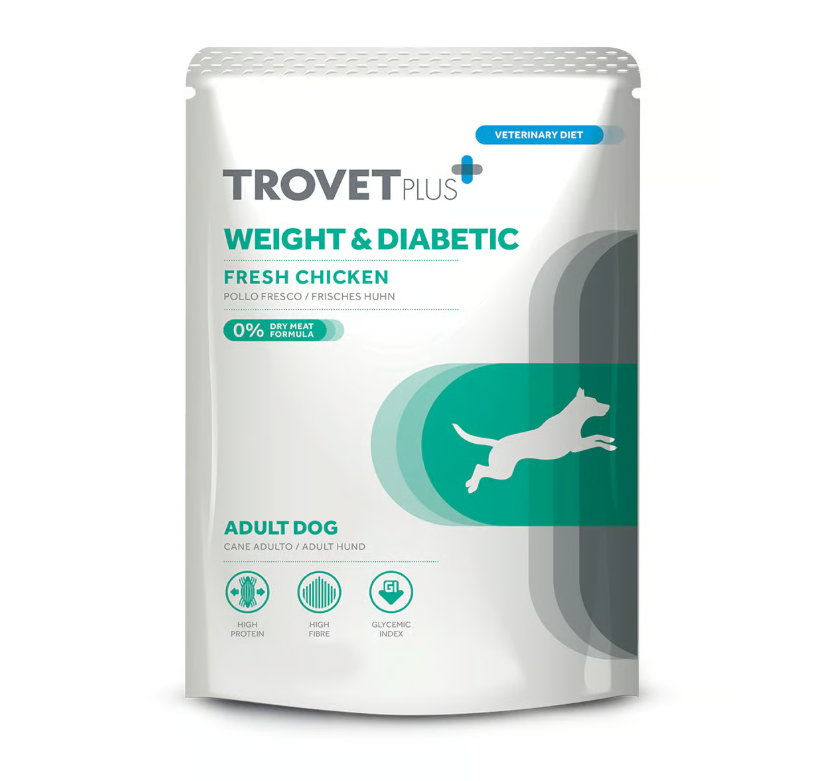 TP POUCH DOG WEIGHT & DIABETIC 300 GR.