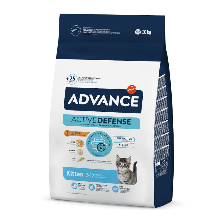 ADVANCE CAT KITTEN 10KG POLLO/ARROZ