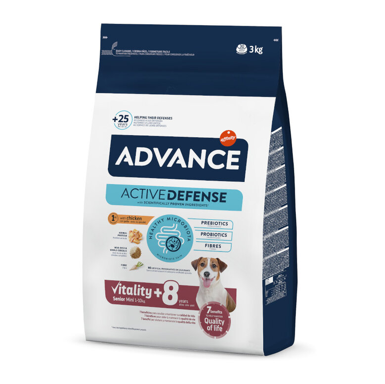 ADVANCE MINI SENIOR POLLO/ARROZ
