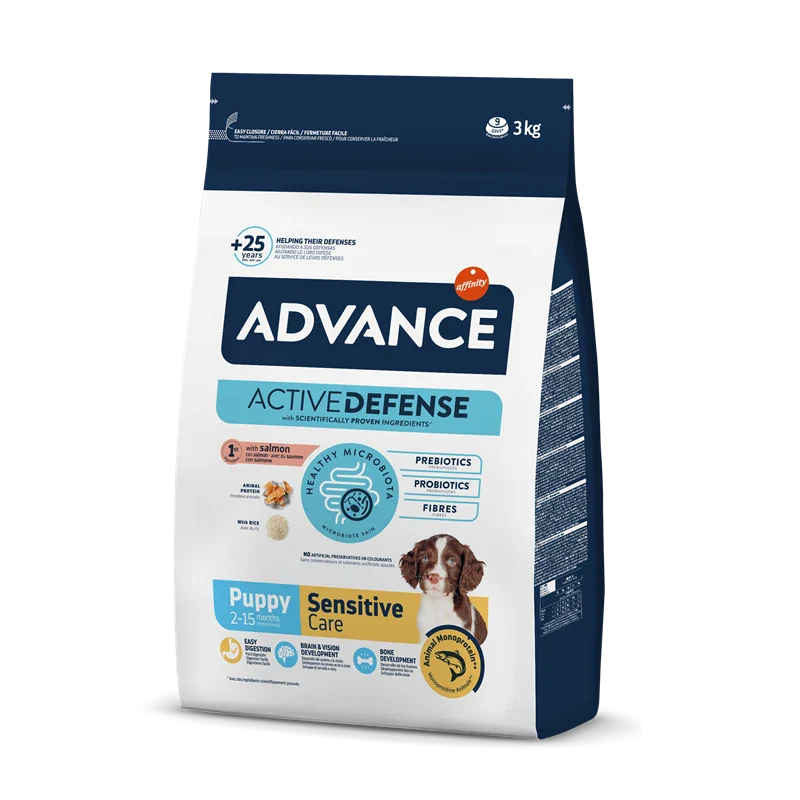 Advance Puppy Sensitive Salmón y Arroz 3 kg