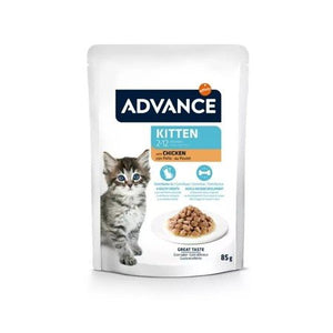 ADVANCE WET KITTEN CHICKEN 85GR