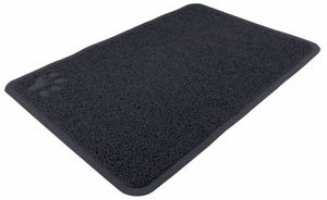 ALFOMBRILLA BANDEJA GATO PVC 40X60 CM ANTRACITA