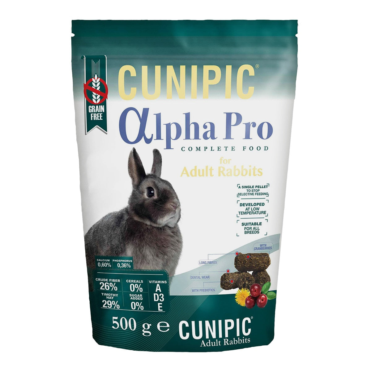 ALPHA PRO CONEJO ADULTO 500 GR