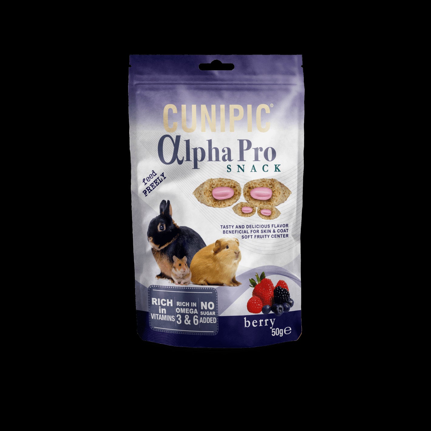 ALPHA PRO SNACK BERRY 50GR