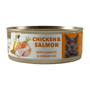 AMITY CAT ADULTO POLLO Y SALMON 80GR