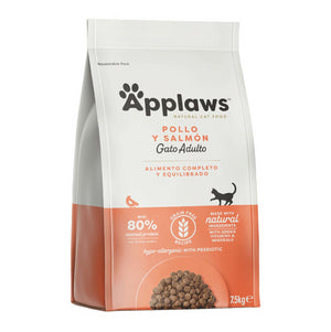 APPLAWS CAT DRY ADULTO POLLO Y SALMON 7,5KG