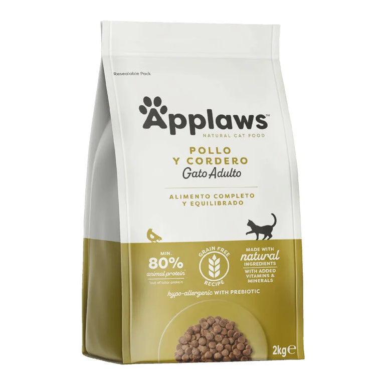 APPLAWS CAT DRY POLLO Y CORDERO