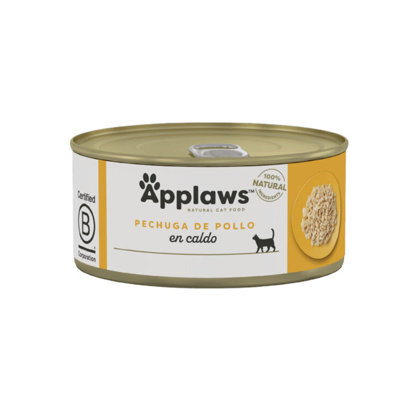 APPLAWS CAT LATA 156GR POLLO