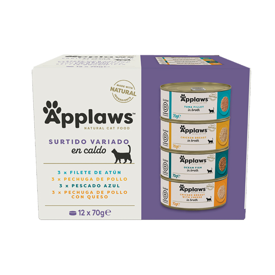 APPLAWS CAT LATA SELECCION SUPREMA MULTIPACK 12X70GR