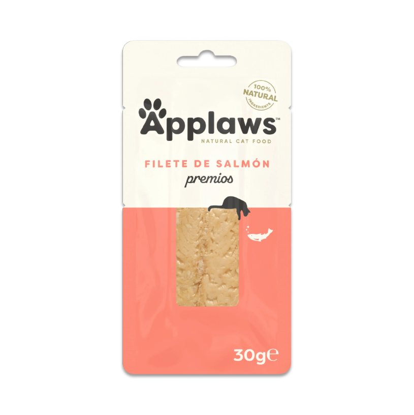 APPLAWS CAT SNACK LOMO SALMON 30GR