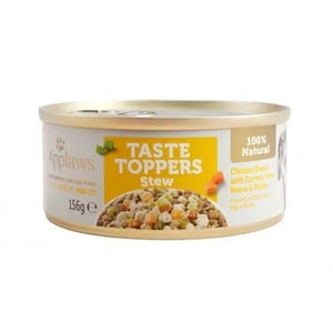 APPLAWS DOG LATA TOPPER ESTOFADO DE POLLO CON VERDURAS 156GR