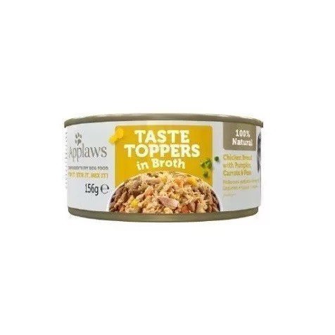 APPLAWS DOG LATA TOPPER POLLO CON VERDURAS EN CALDO 156GR