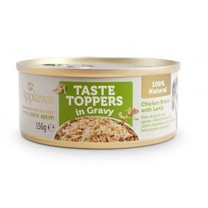 APPLAWS DOG LATA TOPPER POLLO Y CORDERO EN SALSA 156GR
